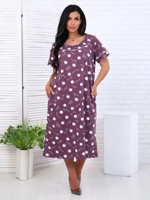 Эвелина(какао) платье р.54, кулирка( 100% хлопок)