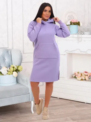 Омега(лаванда) платье р.42, 70% хлопок, 30% ПЭ