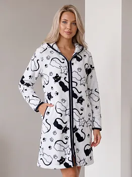 Лапки(белый) халат р.50