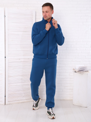 Роберт(индиго) костюм р.50, 70% хлопок, 30% ПЭ