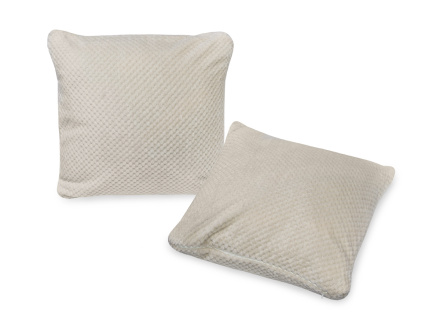 Волна(беж) наволочка декор. велсофт