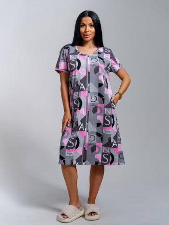 Грация(серый) халат