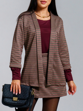 Беатрис (бордо) Жакет Беатрис (бордо) Жакет