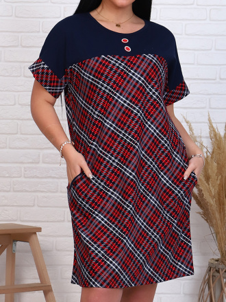 Роксана(клетка) туника Роксана(клетка) туника