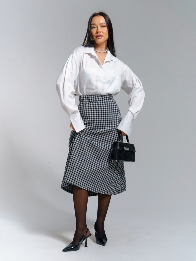 Клетка юбка