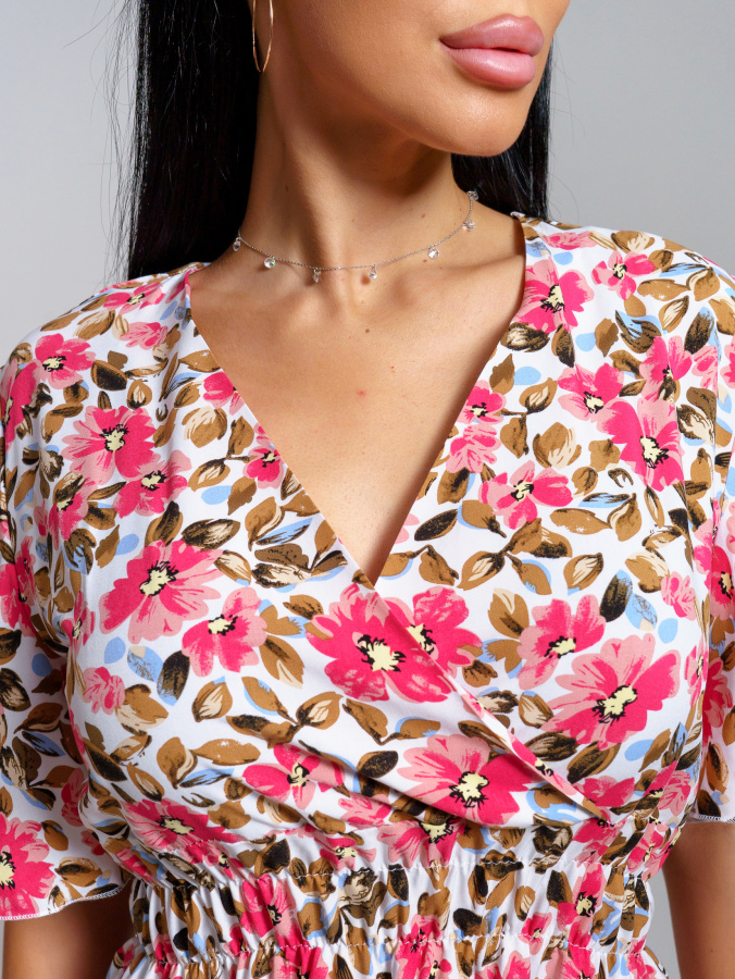 Ирис(цветы) платье