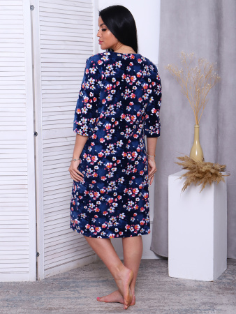 Азалия(индиго) халат