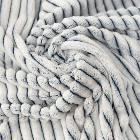 Вертикаль(ультрамарин) плед велсофт