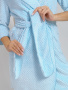Зефирка(голубой) халат