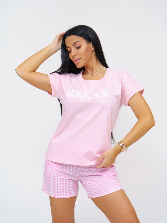 Клер(розовый) пижама