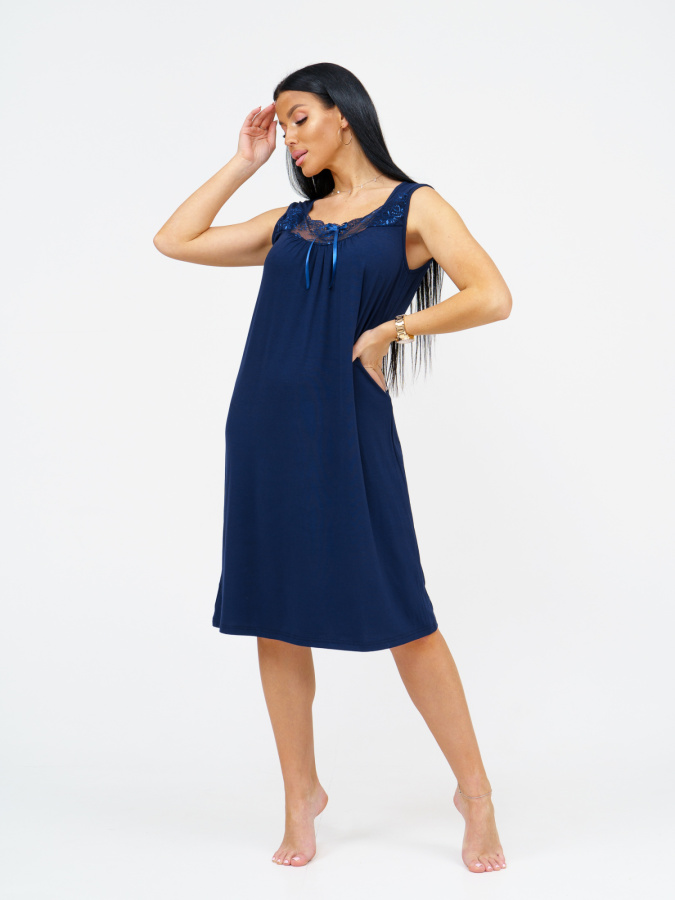 Анжелика(индиго) сорочка ноч.