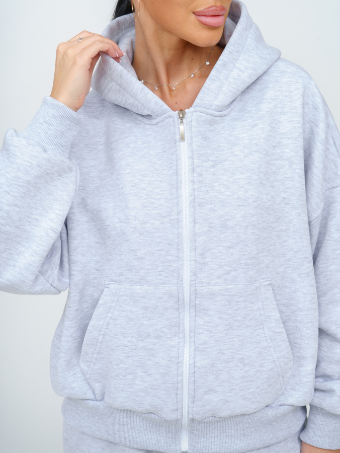 Фенди(серый меланж) костюм Фенди(серый меланж) костюм