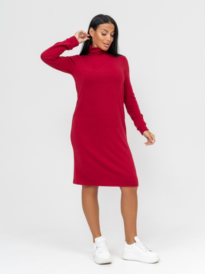 Мишель(бордо) платье