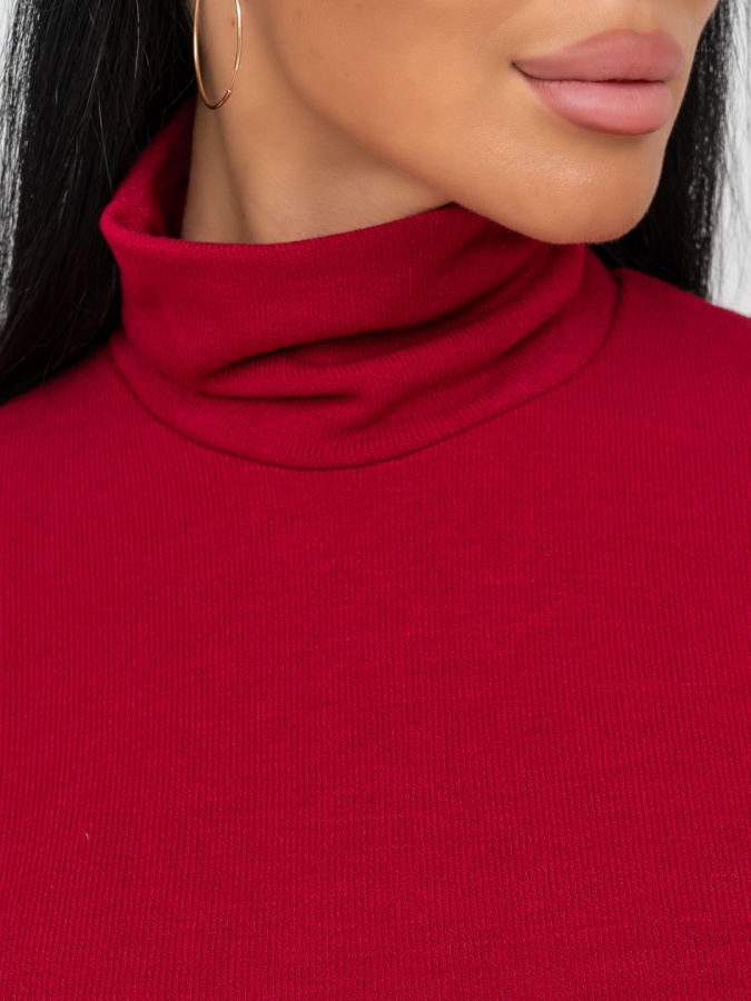 Мишель(бордо) платье