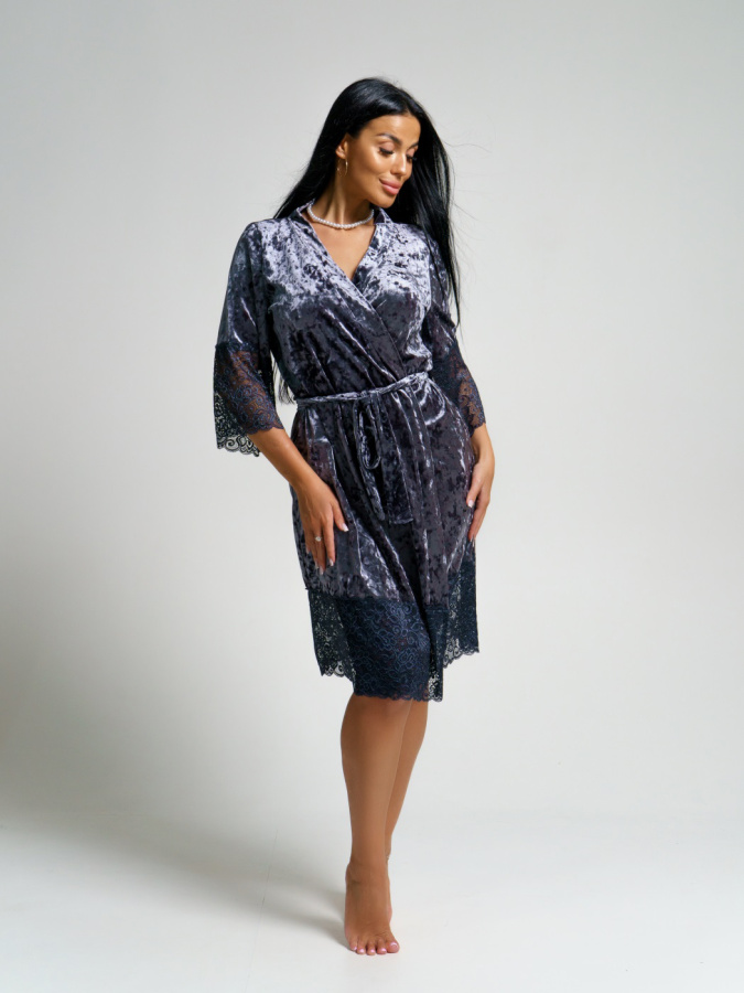 Искушение(графит) пеньюар