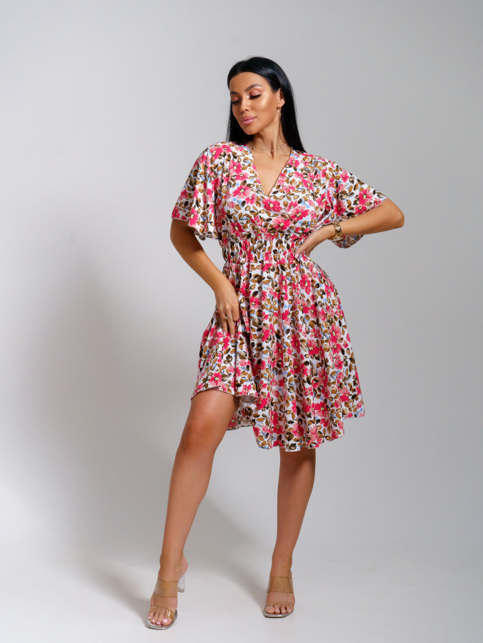 Ирис(цветы) платье