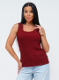 Мия(бордовый) майка женская