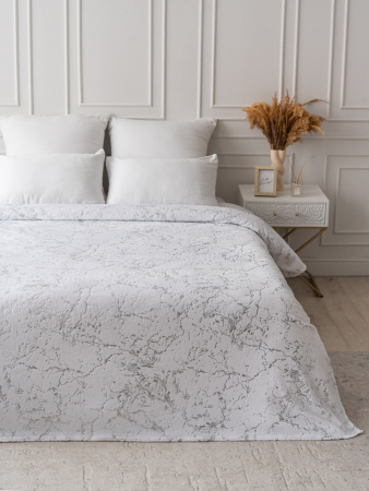 Мрамор(бел) плед велсофт