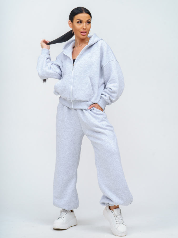 Фенди(серый меланж) костюм Фенди(серый меланж) костюм