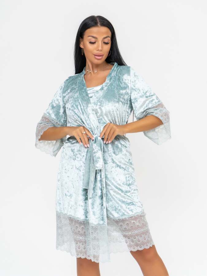 Искушение(мята) пеньюар