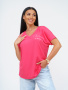 Оксана(розовый) футболка