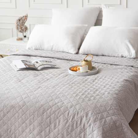 Покрывало "Серебряный плес" у/степ жаккард