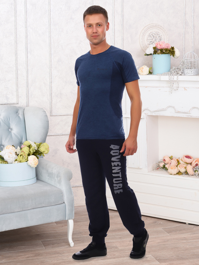 Роджер (син) брюки мужские