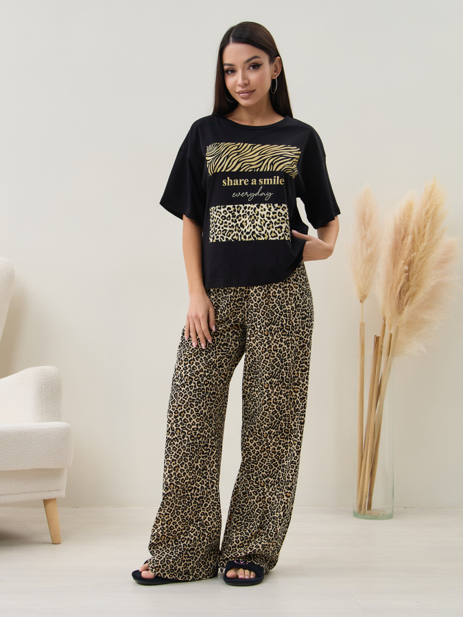 Леопард(черный) комплект