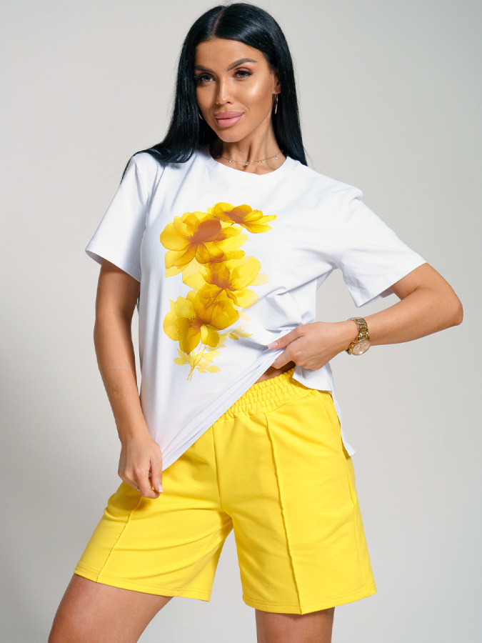 Агата(желтый) костюм