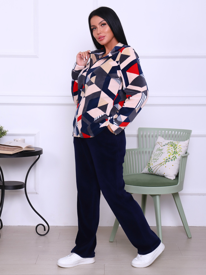 Форсаж(ромбы красные) толстовка