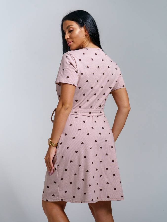 Рози(шоколад) халат