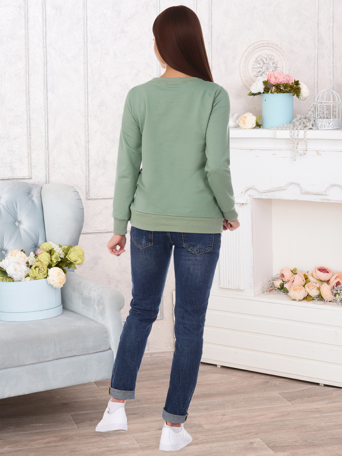 Мэгги (олива) толстовка