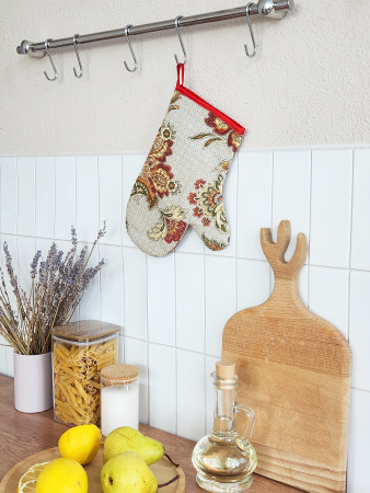 Рукавичка рогожка