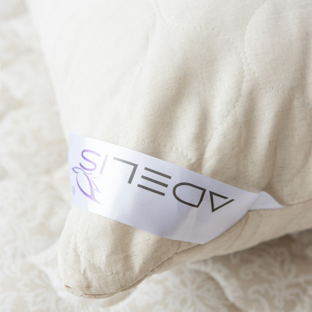 Подушка "Лен" на молнии Подушка "Лен" на молнии