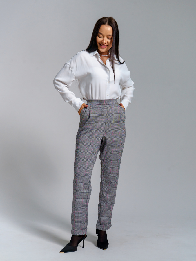 Стиль(розовый) брюки