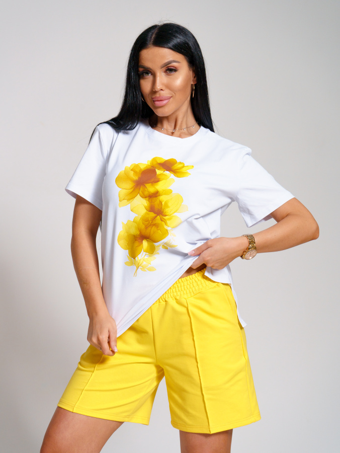 Агата(желтый) костюм