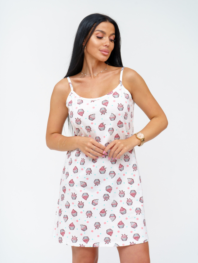 Полина(пироженки) сорочка ночная