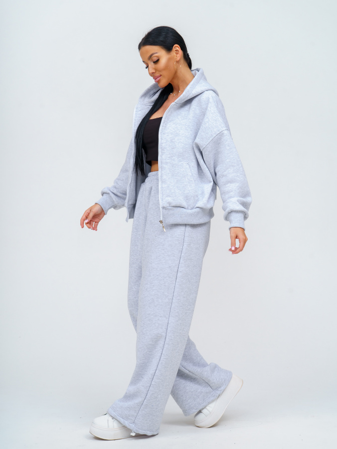 Фенди(серый меланж) костюм Фенди(серый меланж) костюм