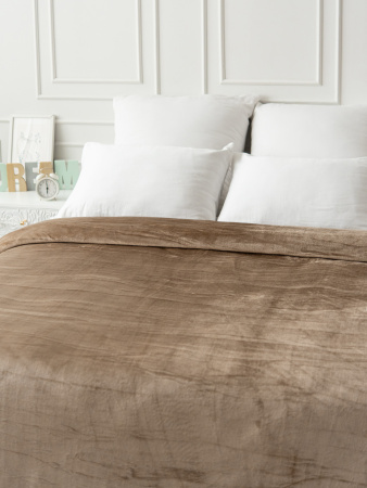 Соблазн(латте) плед велсофт