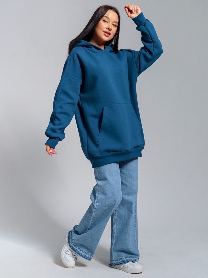 Перфект(индиго) толстовка(худи)