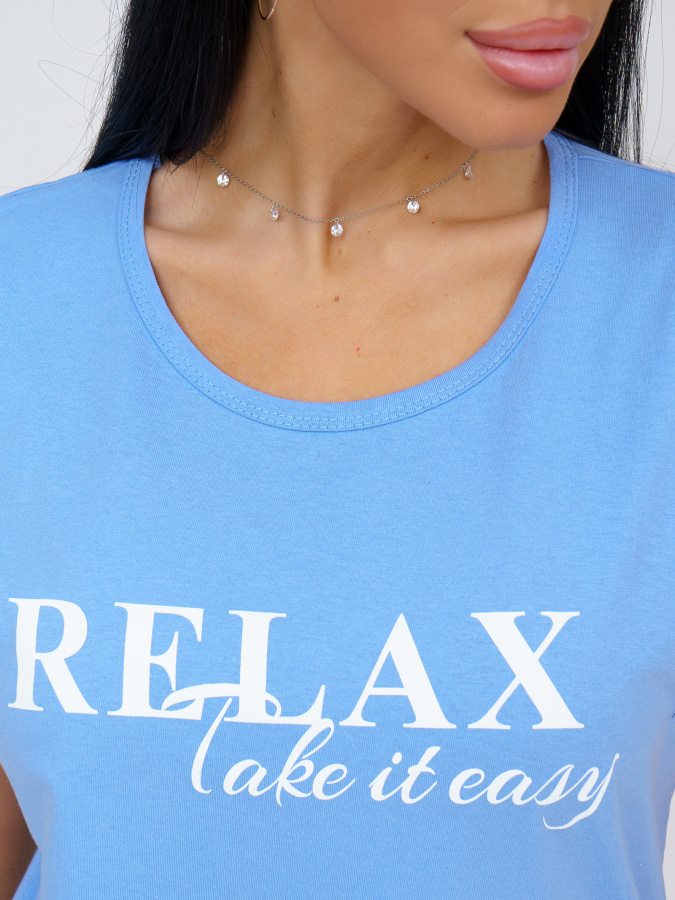 Клер(голубой) пижама