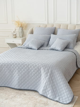 Одеяло-покрывало микрофибра(серая) у/степ (150г/м2)