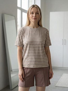 Агата(полоса капучино) костюм р.52