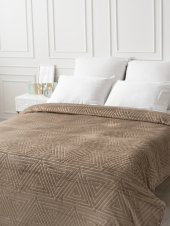 Клеопатра(молочный шоколад) плед велсофт