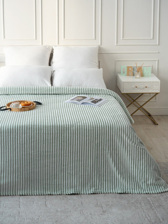 Вертикаль(мохито) плед велсофт