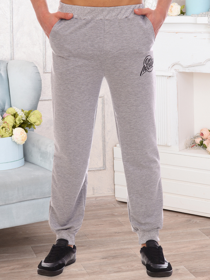 Макартни (меланж) брюки мужские