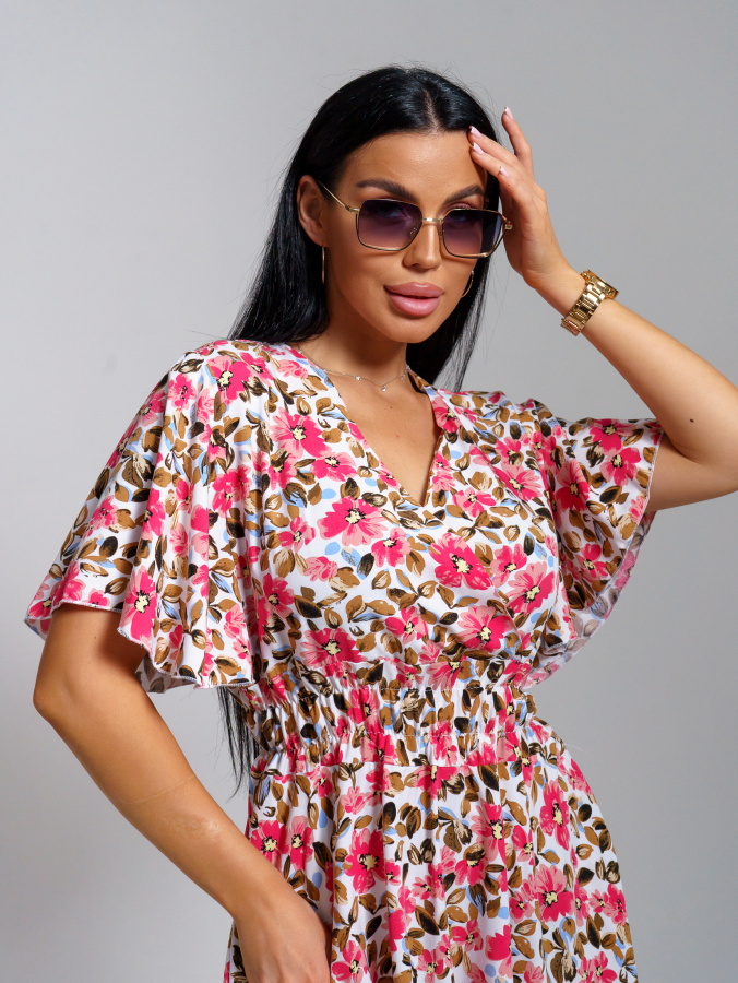 Ирис(цветы) платье