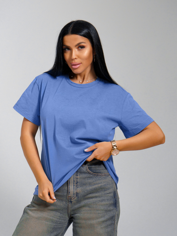 Оливия(фиалковый) футболка