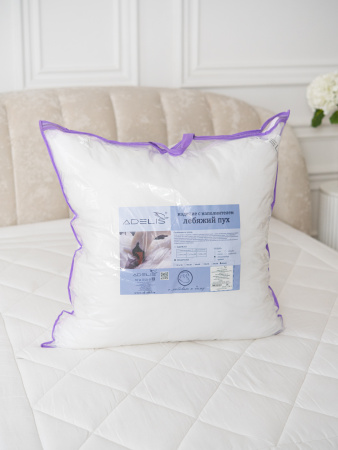 Подушка "Лебяжий пух" микрофибра (бел) Подушка "Лебяжий пух" микрофибра (бел)