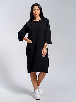 Нелли(черный) платье р.54